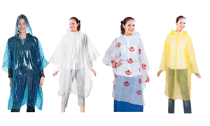 Poncho de pluie long en PE avec logo imprimé personnalisé, nouveau design <span class=keywords><strong>2022</strong></span> pour le jeu et le camping - Product Image 5