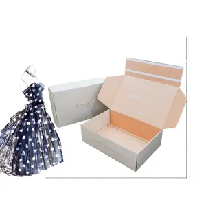 Großhandel kunden spezifisches Logo personal isierte Neuankömmling Mode Magnet verpackung 40cm extra große Hochzeits kleid Geschenk box