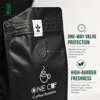 Individuell Bedruckter 5lb Kaffeebohnenbeutel - Großer Mattierter Quadratbodenbeutel mit Ventil - Großhandel Geröstete Bohnenverpackung