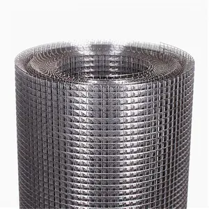 0.5-2 mm square mesh after welding stainless steel 1/2" x 1" galvanized welded steel wire mesh 2mm welded wire mesh