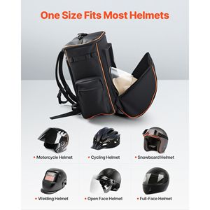 Mochila de soldadura de poliéster 600D 35.6L para herramientas y bolsa de herramientas para soldador de casco - Product Image 6