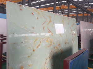 اليشم أونيكس مهندس مظهر طبيعي رخام حجر صناعي لوح صخري g لكل سم 3 كثافة لوظائف متعددة - Product Image 5