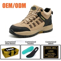 Chaussures de sécurité de sport de randonnée antidérapantes, résistantes à l'huile et aux acides, à embout en acier, anti-perforation, prix d'usine Tiger Master pour hommes, pour l'extérieur