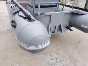 เรือกู้ภัยแบบเป่าลมตัวถังอลูมิเนียม 15 ฟุต 4.5 เมตร 480 PVC Hypalon เรือพายแข็ง - Product Image 6
