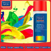 Peinture Métallique Aérosol Automatique pour Automobile, Noir Laque Effet Chrome, Pompe Manuelle, Grande Capacité, Vente en Gros