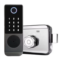 Serrure de porte étanche à empreinte digitale serrure à cylindre numérique APP serrure de jante électrique pour système de contrôle d'accès de porte de porte