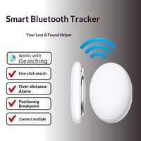 Traceur GPS intelligent étanche pour iOS avec longue autonomie, mini dispositif anti-perte pour animaux de compagnie, chiens, chats, enfants et personnes âgées - Plastique