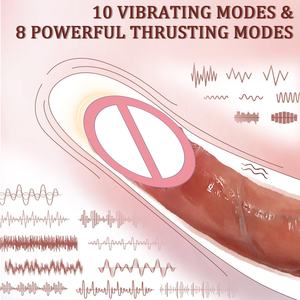 Dispositivo de masturbación de silicona femenina Simulación de pene Máquina de cañón de tensión eléctrica Productos de mejora masculina - Product Image 4