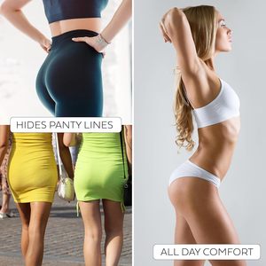 Women's Cotton High Rise <b>Thongs</b> <b>Seamless</b> Underwear Multi Pack Sexy Style - Product Image 5