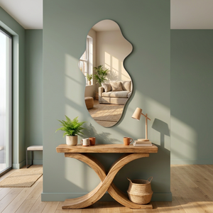 Miroir mural sans cadre en verre pleine longueur, minimaliste, pour mariage, Pâques, ARD GLOBAL - Product Image 3