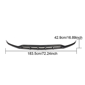 Alerón de parachoques delantero de coche, fibra de carbono, compatible con <span class=keywords><strong>Mercedes</strong></span> Benz X253 GLC300 <span class=keywords><strong>350</strong></span> 20 + - Product Image 6
