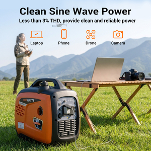 Generador Silencioso de 5000W 4KW para Todo el Hogar, Energía de Respaldo de Emergencia, Portátil, Certificado por la EPA, EDOG11 4KW - Product Image 3