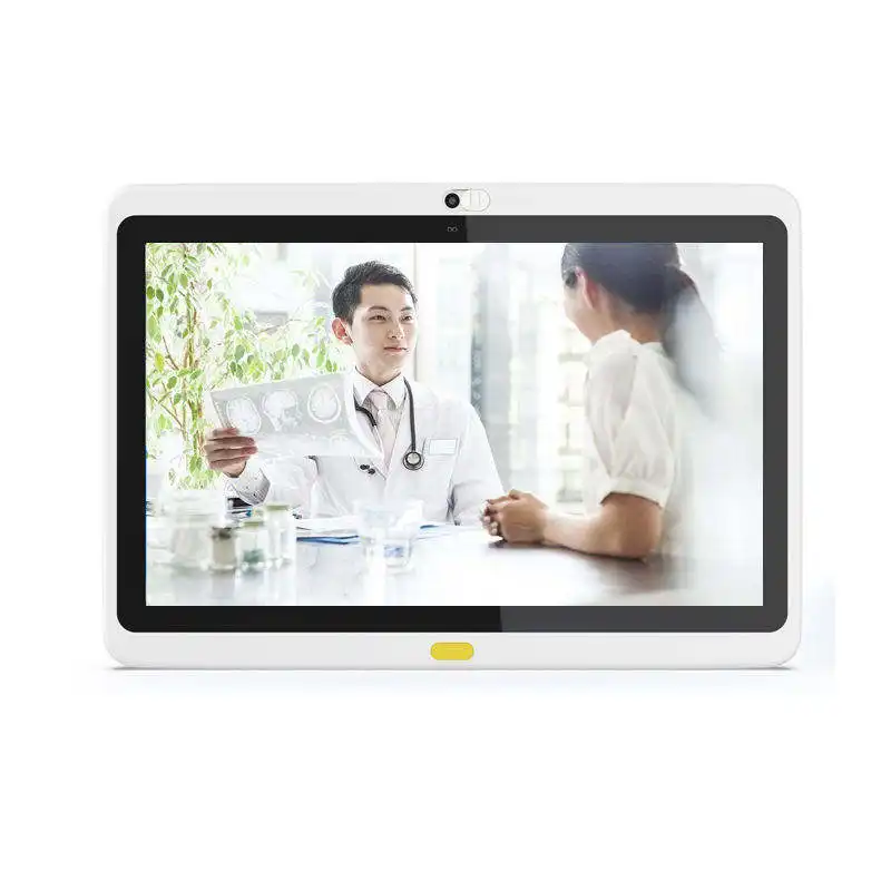 Công nghiệp OEM Wall Mount y tế gọi thanh Wifi NFC PoE điện 13 inch LCD Bệnh viện Y tế Tablet PC cho bác sĩ bệnh nhân