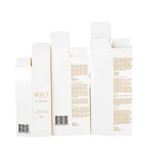 Boîtes d'emballage cosmétiques pour soins de la peau avec logo personnalisé imprimé en UV, finition de revêtement aqueux écologique - Product Image 5
