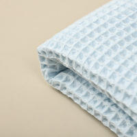 Couverture Thermique en Coton 100% à Tissage Gaufré, Jeté Écologique pour Toutes Saisons, Couverture Bébé Ultra Douce Personnalisable OEKO-TEX