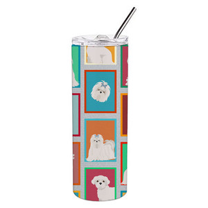 Vaso delgado de acero inoxidable estilo maltese, en varios tamaños - Product Image 4