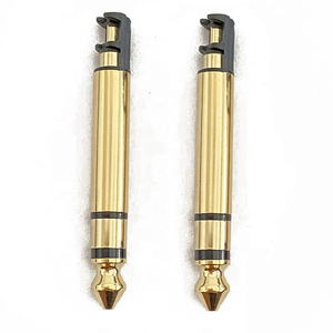 Connettore Audio maschio <span class=keywords><strong>Stereo</strong></span> 3 poli 6.3mm in rame placcato oro 6.3mm TRS strumento del produttore DAJIANG - Product Image 4