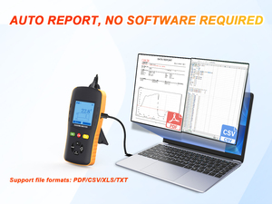 Temperatura Digital Data Logger Gravador Temperatura Termômetro Termopar Handheld Industrial Tzone PTD601 - Product Image 6