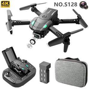 XUEREN S128 Mini Drone 4K HD doppia fotocamera piccolo artefatto a tre lati per evitare l'ostacolo pressione dell'aria altezza fissa pieghevole Drone - Product Image 6