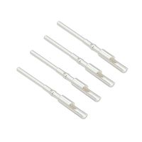 Adaptateurs mâles/femelles en laiton plaqué or 24 carats sur mesure, 1 mm-4 mm, pour applications d'alimentation dans l'électronique médicale et les câbles ECG