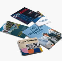 Impression de livrets en papier cartonné avec logo personnalisé, impression offset pour projets éducatifs, promotionnels et artistiques
