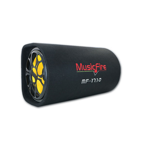 ซับวูฟเฟอร์ Musicfire MF-1710 12V แบบแอคทีฟ ขนาด 10 นิ้ว ทรงกลม สำหรับติดตั้งในรถยนต์ ระบบเสียงโมโน ความต้านทาน 4 โอห์ม - Product Image 1