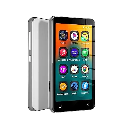 INNIOASIS 4 Inch Android MP3 Music Player WiFi 5.3 for 5.3 Full Touch Screen 2+32GB Memory Supports FLAC/WAV/APE/ALAC