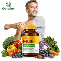 Comprimé multivitaminé Qbioflex OEM/ODM avec 23 nutriments clés, complément multivitaminé pour un système immunitaire sain
