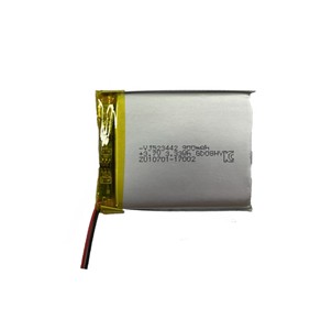 Batería de Iones de Litio Adecuada de 3.7V 523442 900mAh para Dispositivos Médicos Portátiles - Product Image 3