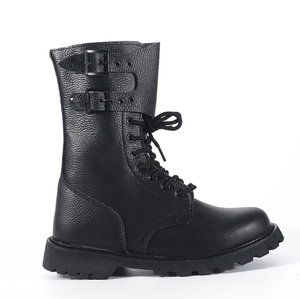 Bottes de combat tactiques HBL0105 décontractées et confortables, style Martin français, chaudes pour l'automne et l'hiver, idéales pour le trekking en plein air et le désert - Product Image 4