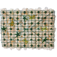 Meilleur prix 40*60cm fleur de soie artificielle mur plante mur mariage décoration toile de fond pour scène