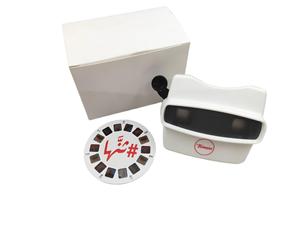 View Master Görüntüleyici 3D Sihirli Görüntüleyici <span class=keywords><strong>Stereo</strong></span> Resim Görüntüleyici Plastik Resim 3D Görüntüleyici Özel Slayt Karton Makara ile - Product Image 1