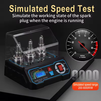 Testeur de bougie d'allumage de voiture 220V Testeurs d'allumage Outil de diagnostic automobile Analyseur de bougie d'allumage à 5 trous Scanner automatique le plus récent