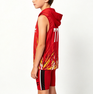 Maillot de football personnalisé pour jeunes 5v5, uniforme de football 5 sur 5, couleurs vives, résistant à la décoloration - Product Image 2