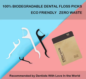 Paquet personnalisé à saveurs variées Richsources Pics à fil dentaire biodégradable zéro déchet pour usage familial - Product Image 3