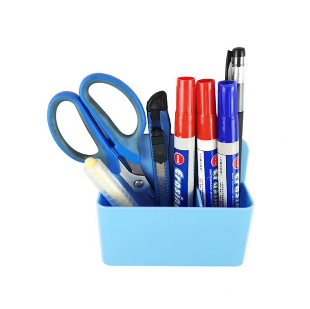 Fridge Magnet Magnetic Marker Pen Storage Box Magnetic Dry Erase Holder Organizer for Whiteboard Magnetic Marker Pen Holder