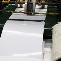 Étiquette en papier brillant personnalisée 20 "x 30" A3 feuille de papier adhésif machine d'impression d'autocollant médias étiquette en vinyle matériel usine