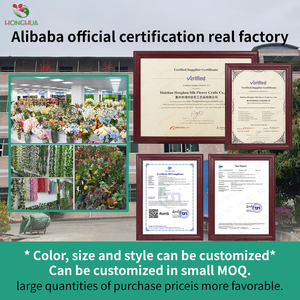 Honghua 180 Cm Treo Tường Trang Trí Nội Thất Màu Xanh Lá Cây Giả Nhân Tạo Chanh Vòng Hoa Dây Leo Cho Nhà Vườn Cửa Hàng Trang Trí Văn Phòng Đám Cưới - Product Image 5