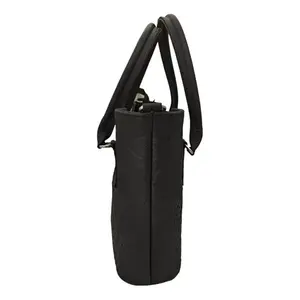 Sac fourre-tout en cuir de vachette ciselé Fana, grande fermeture éclair, poignée longue, sac de style de vie pour adulte - Product Image 4