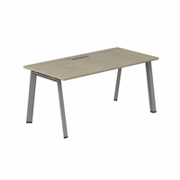 Bureau de direction moderne en bois réglable avec revêtement en poudre époxy durable, table de bureau pour directeur ou superviseur avec tiroir à dossiers