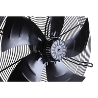 Ventilateur axial AC 630 mm 230-400 V à roulement à billes pour compresseur d'air 37 kW