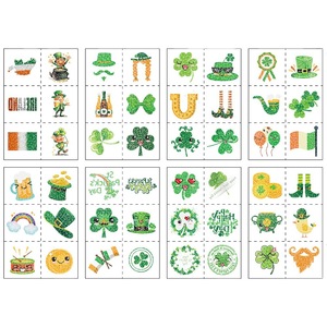 Nueva llegada irlandés Rave fiesta brillo <span class=keywords><strong>tatuaje</strong></span> pegatinas cuerpo brazo <span class=keywords><strong>pecho</strong></span> <span class=keywords><strong>hombro</strong></span> - Product Image 1