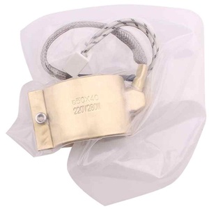 Elementos Calefactores de Correa con Boquilla de Latón de 220V 280W <span class=keywords><strong>50</strong></span> <span class=keywords><strong>X</strong></span> 40mm para Máquina de Moldeo por Inyección - Product Image 6