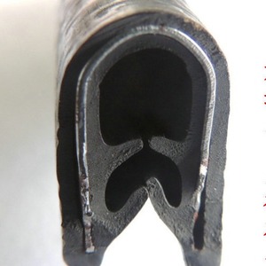 <b>Pvc</b> Epdm U Shaped Edge Protection <b>Strip</b> 10 In Anti Collision Door Window Seal - Product Image 3