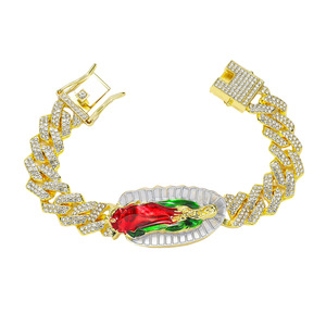 New Religious Prayer Decoration Men's and Women's Punk Unique Charm <b>Bracelet</b> Unisex Chain <b>Bracelets</b> Fashion Jewelry Wholesale - Product Image 6