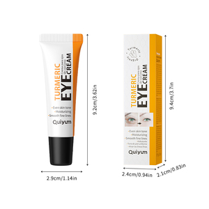 Produits de soin de la peau de luxe, crème pour les yeux au curcuma anti-rides, élimination instantanée des poches sous les yeux, éclaircissante, liftante, raffermissante, 15g - Product Image 2