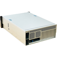 Chasis de Servidor en Rack ZhenLoong X412 4U de 12 Bahías, 4 GPU, 11 Ranuras PCI, Intercambio en Caliente de Discos Duros, Compatible con U.2 NVMe SATA SAS, Soporta Placas Base de hasta 15.12x13.2 Pulgadas