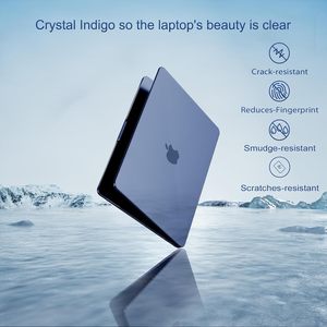 ฝาครอบแล็ปท็อปพลาสติกสีครามสำหรับ MacBook NEO A3404 Air 13.6 15 Pro 14 Pro 16นิ้ว M5 M4 M1 M2 - Product Image 6