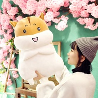 Grosir Pabrik Bantal & Bantalan Lembut Mainan Boneka Hamster Kawaii Mainan Boneka Nyaman untuk Anak-Anak
