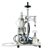 Machine de remplissage sous vide pour parfums, pour bouteilles de 1 à 100 ml, à une seule buse, pneumatique, haute précision, anti-fuite, volume de remplissage réglable